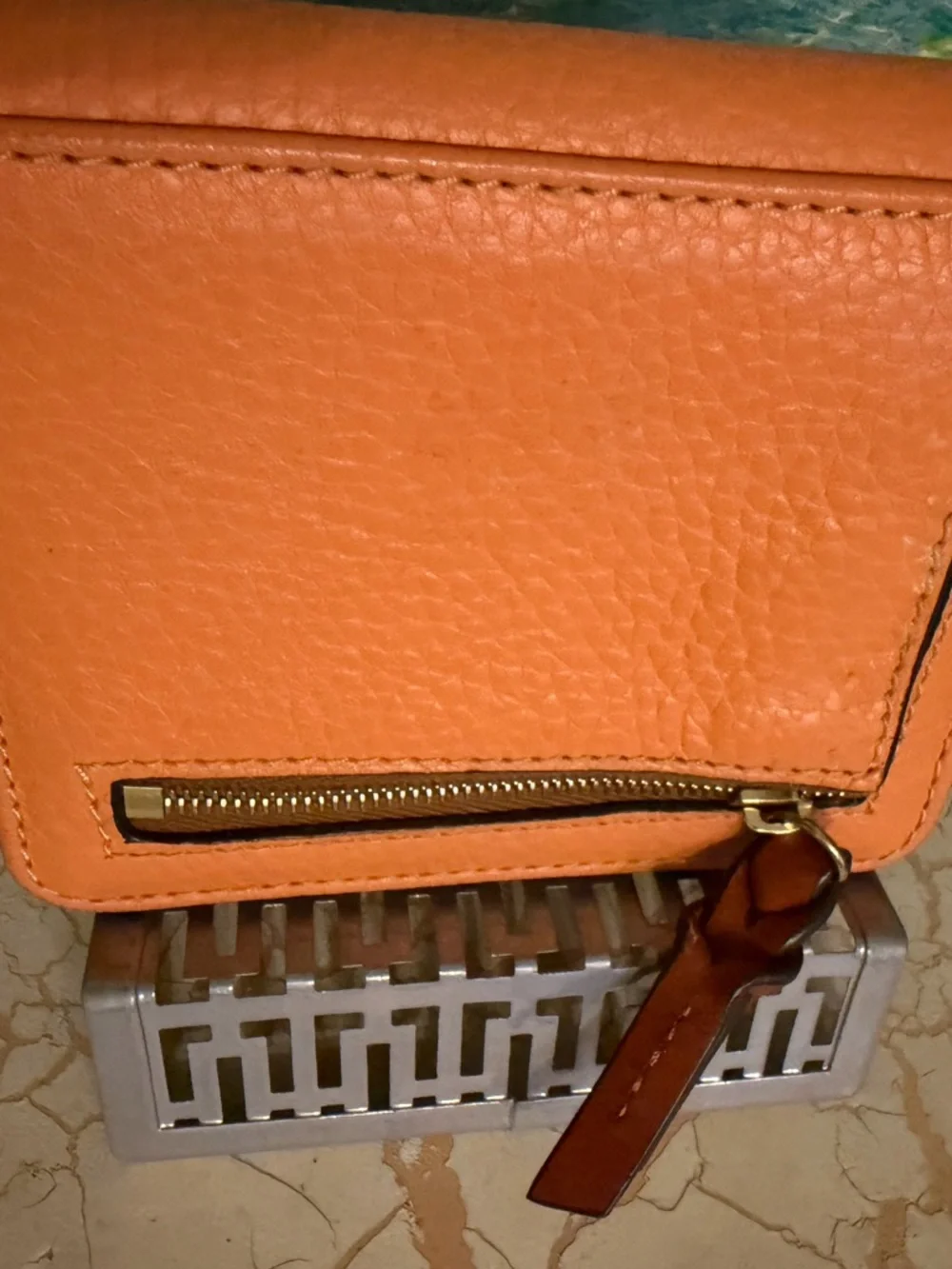 Dooney & Bourke Clementine Pebbled Leather Zip Wallet
